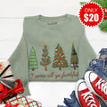 Embellished O Come All Ye Faithful Sweatshirt - Heather product image 1