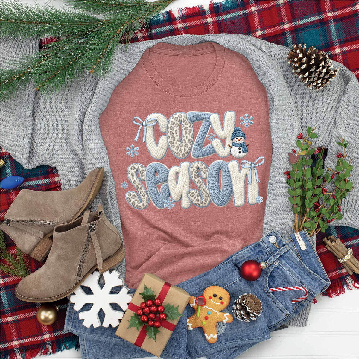 Cozy Season Yarn Tee product image 1