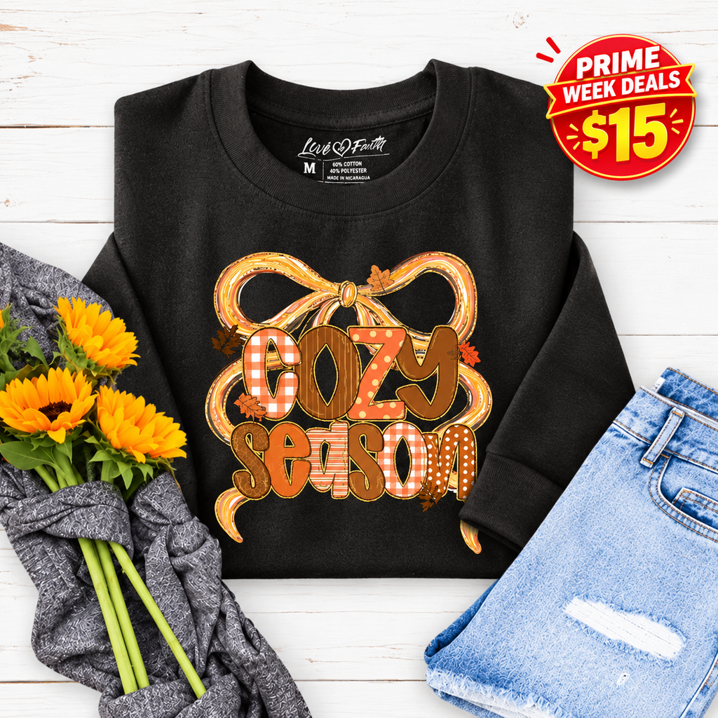 Cozy Season Bow Sweatshirt product image 1