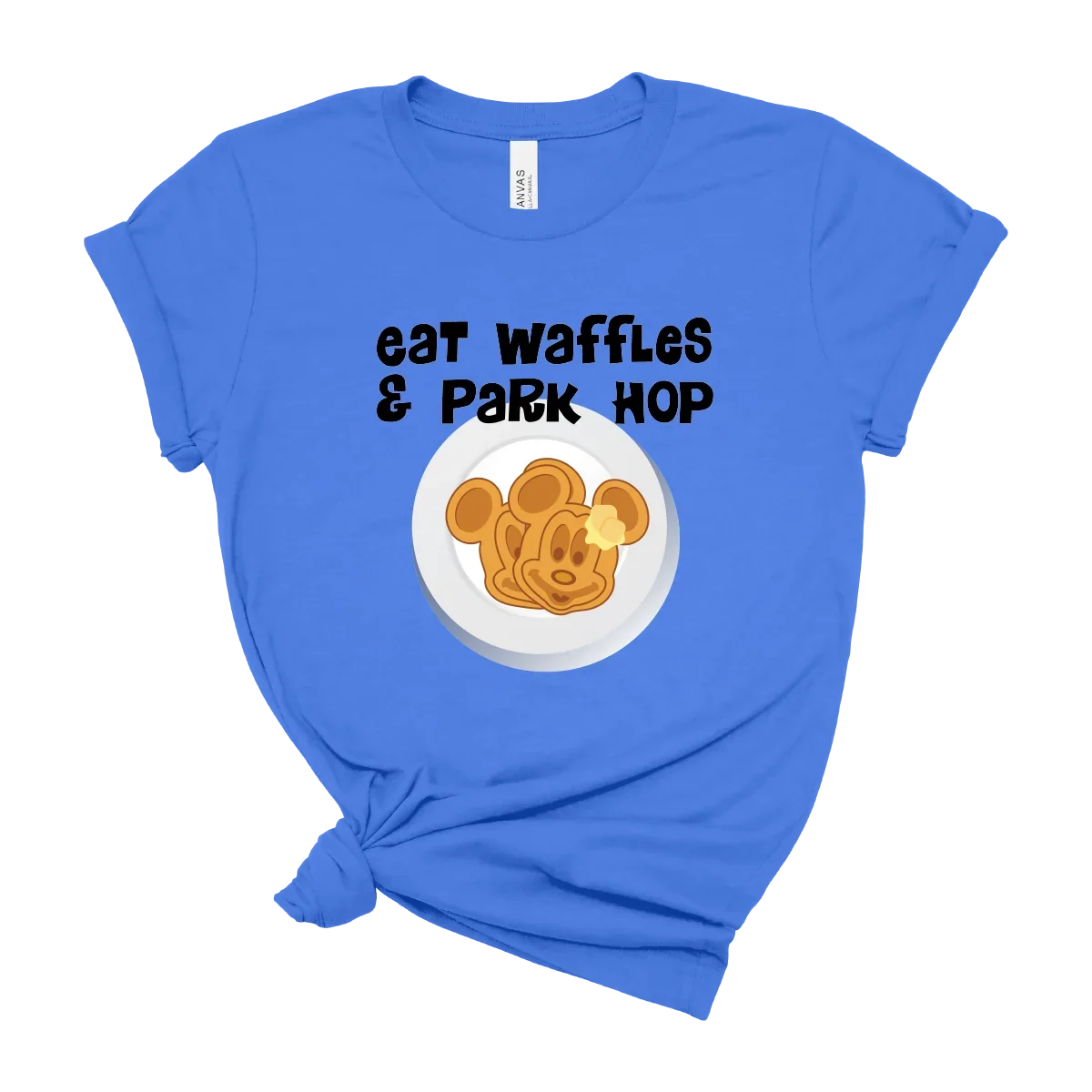 Eat Waffles & Park Hop Disney t-shirt product image 1