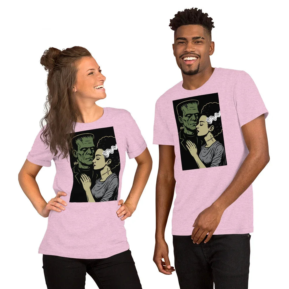 Forever Love – Frankenstein & Bride t-shirt product image 2