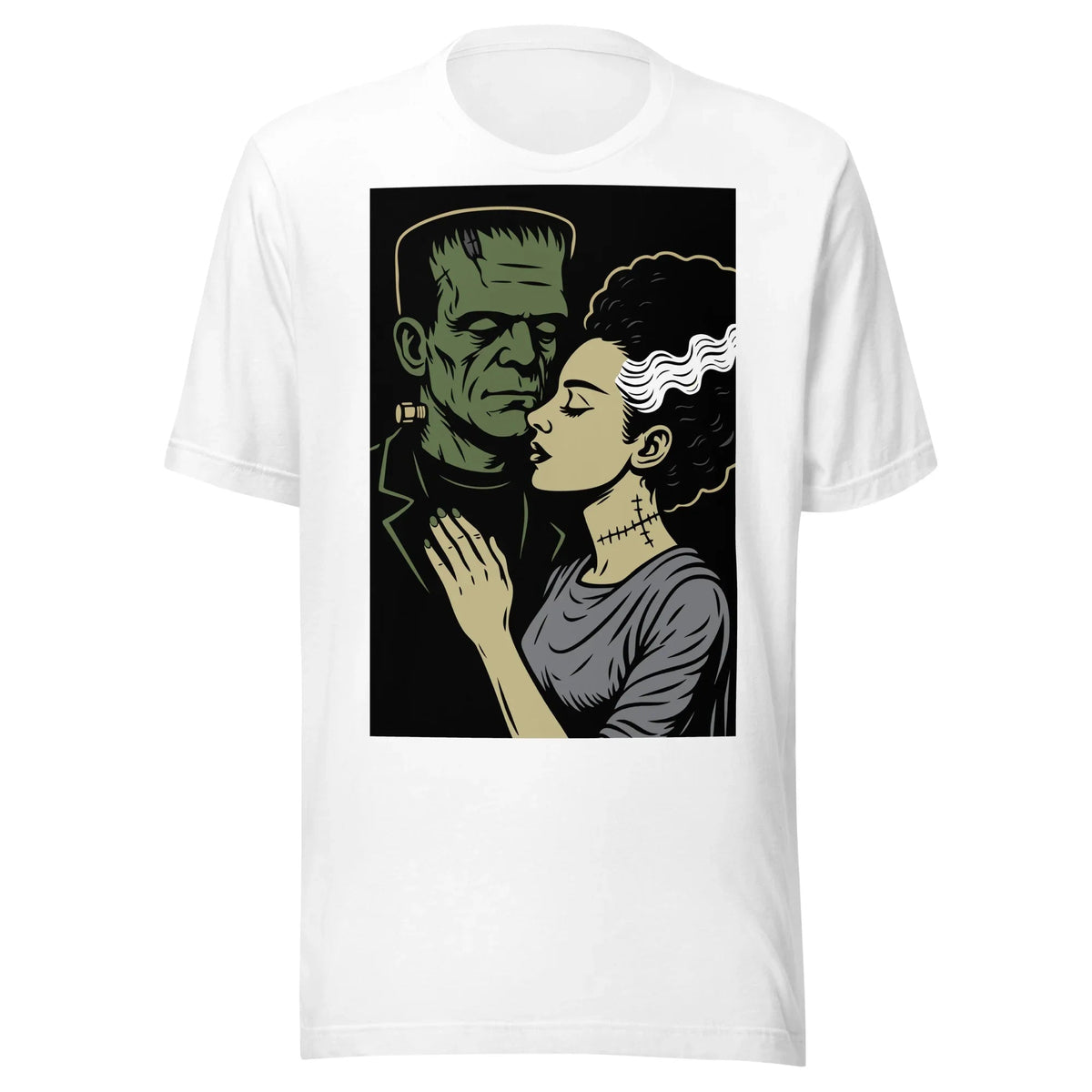 Forever Love – Frankenstein & Bride t-shirt product image 1