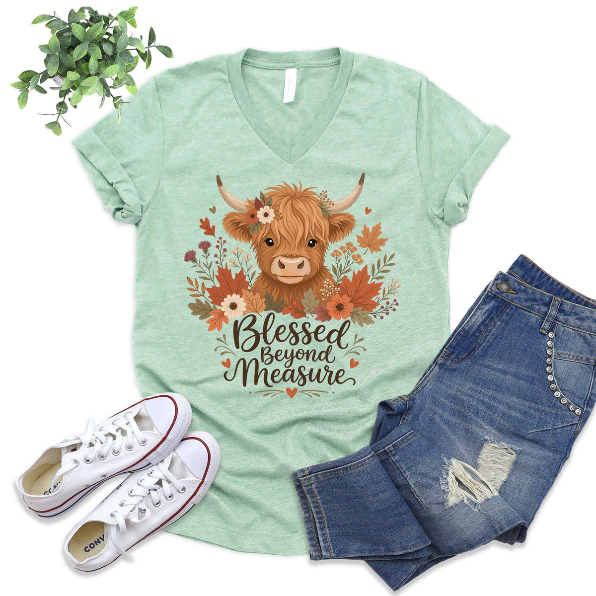 Beyond Blessed V-Neck product image 2