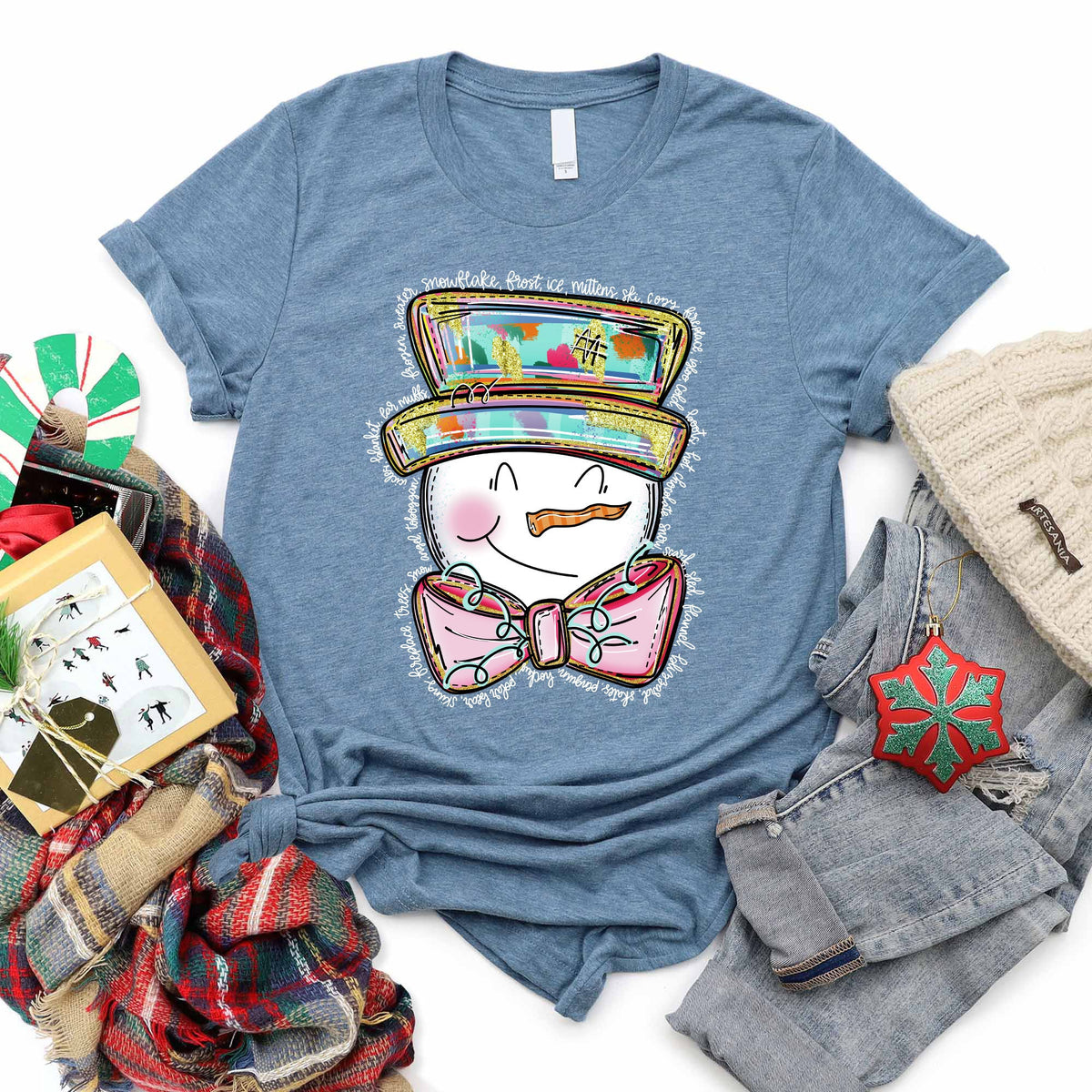 Happy Snowman Tee product image 1