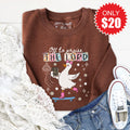 Off To Praise The Lord Sweatshirt - Heather Brown - 20 product image 1