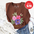 Wonderfully Made Sweatshirt - Heather Brown - 20 product image 1
