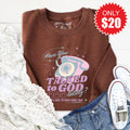 Talked To God Sweatshirt - Heather Brown - 20 product image 1