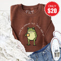 Jesus Said No Sweatshirt - Heather Brown - 20 product image 1
