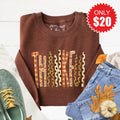 Thankful Sweatshirt - Heather Brown - 20 product image 1