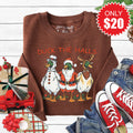 Duck The Halls Sweatshirt - Heather Brown - 20 product image 1
