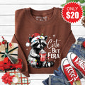 Cute But Feral Sweatshirt - Heather Brown - 20 product image 1