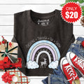 Dashing Through The Snow Sweatshirt - Heather Charcoal - 20 product image 1