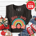 Holly Jolly Sweatshirt - Heather Charcoal - 20 product image 1