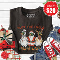 Duck The Halls Sweatshirt - Heather Charcoal - 20 product image 1