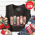 Oh Holy Night Sweatshirt - Heather Charcoal - 20 product image 1