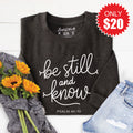 Be Still And Know Sweatshirt - Heather Charcoal - 20 product image 1