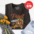 Fruit Of The Spirit Sweatshirt - Heather Charcoal - 20 product image 1