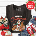 Merry Chickmas Sweatshirt - Heather Charcoal - 20 product image 1