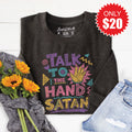 Talk to the Hand Sweatshirt - Heather Charcoal - 20 product image 1