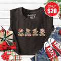 Christmas Bears Sweatshirt - Heather Charcoal - 20 product image 1