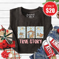 True Story Sweatshirt - Heather Charcoal - 20 product image 1