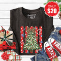 Christmas Tree Sweatshirt - Heather Charcoal - 20 product image 1