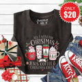 All I Want for Christmas Sweatshirt - Heather Charcoal - 20 product image 1