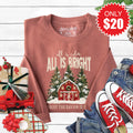 All is Calm Barn Sweatshirt - Heather Chestnut - 20 product image 1
