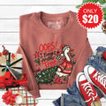 Oops Goose Sweatshirt - Heather Chestnut - 20 product image 1