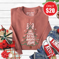 Let Us Adore Him Sweatshirt - Heather Chestnut - 20 product image 1