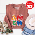 Amen Sweatshirt - Heather Chestnut - 20 product image 1