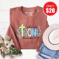 She Is Strong Sweatshirt - Heather Chestnut - 20 product image 1