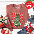 Christmas Tree Sweatshirt - Heather Chestnut - 20 product image 1