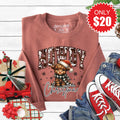Howdy Christmas Sweatshirt - Heather Chestnut - 20 product image 1