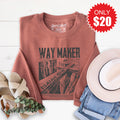 Way Maker Sweatshirt - Heather Chestnut - 20 product image 1