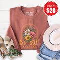 Be Still And Know Sweatshirt - Heather Chestnut - 20 product image 1