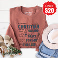 Be The Kind Of Christian Sweatshirt - Heather Chestnut - 20 product image 1