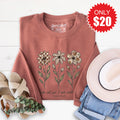 Fear Not Sweatshirt - Heather Chestnut - 20 product image 1