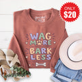 Wag More Bark Less Sweatshirt - Heather Chestnut - 20 product image 1
