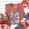 Faith Hope Love Snowman Sweatshirt - Heather Chestnut - 20 product image 1
