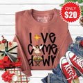 Love Came Down Sweatshirt - Heather Chestnut - 20 product image 1