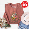 Be Still And Know Sweatshirt - Heather Chestnut - 20 product image 1
