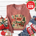Jingle All The Way Sweatshirt - Heather Chestnut - 20 product image 1