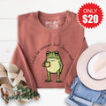 Jesus Said No Sweatshirt - Heather Chestnut - 20 product image 1