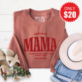 Keep Faith Mama Sweatshirt - Heather Chestnut - 20 product image 1