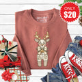 Reindeer Sweatshirt - Heather Chestnut - 20 product image 1