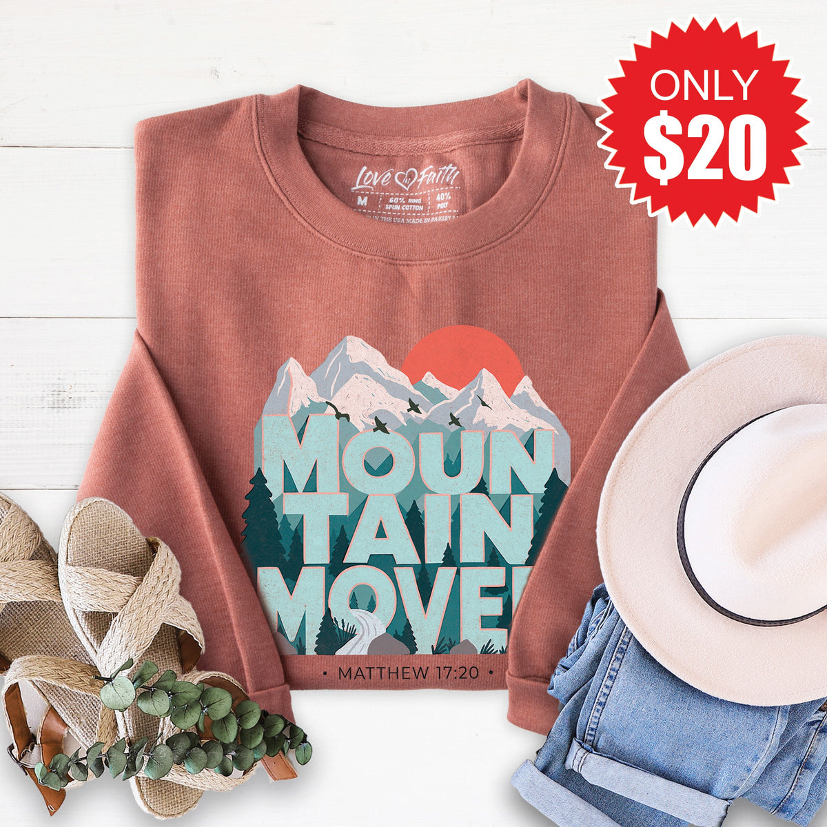 Mountain Mover Sweatshirt - Heather Chestnut - 20 product image 1