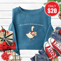 Christmas Movies Sweatshirt - Heather Deep Teal - 20 product image 1