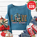 Love Came Down Sweatshirt - Heather Deep Teal - 20 product image 1