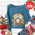 The Greatest Gift Sweatshirt - Heather Deep Teal - 20 product image 1